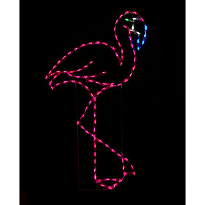 Flamingo (Right Facing) LED Display