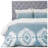 Rustic Polyester Geometric Shapes Duvet Cover-1761883918
