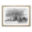 Sydney Australia Skyline in Abstract - Framed Print-55728376-55728377