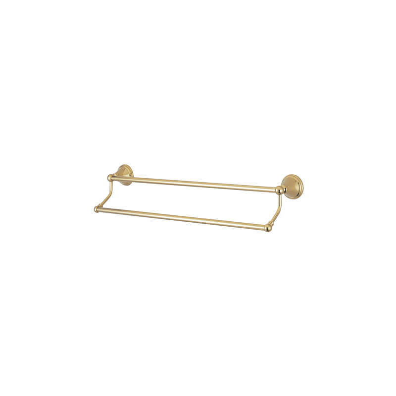 Governor 20.63" Dual Towel Bar, Polished Brass