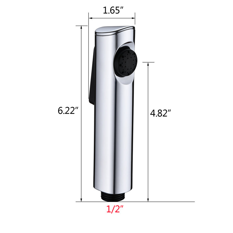 Ramona Round Hand Held Bidet with Faucet
