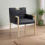 Jaynia Vegan Leather Dining Arm Chair-1547461752-1547461759