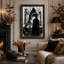 Art mural sur toile noir et blanc-1450153850