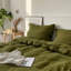 Ensemble de housse de couette 100% lin français naturel (plusieurs tailles et couleurs)-94440070-68881085