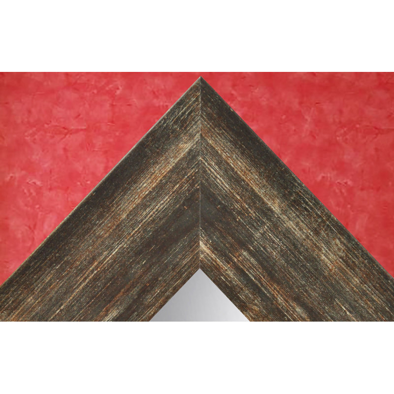 Flat Mirror, 65.5" H x 30.5" W, Brush Brown