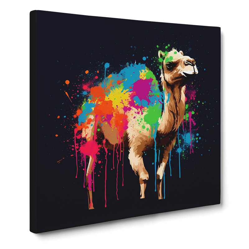 Camel - Print, 50cm H x 50cm W x 3cm D