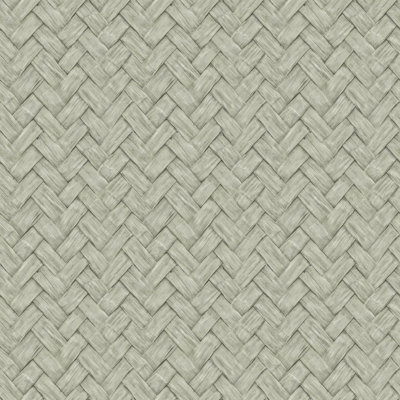 Échantillon - Papier peint imitation tissage naturel
