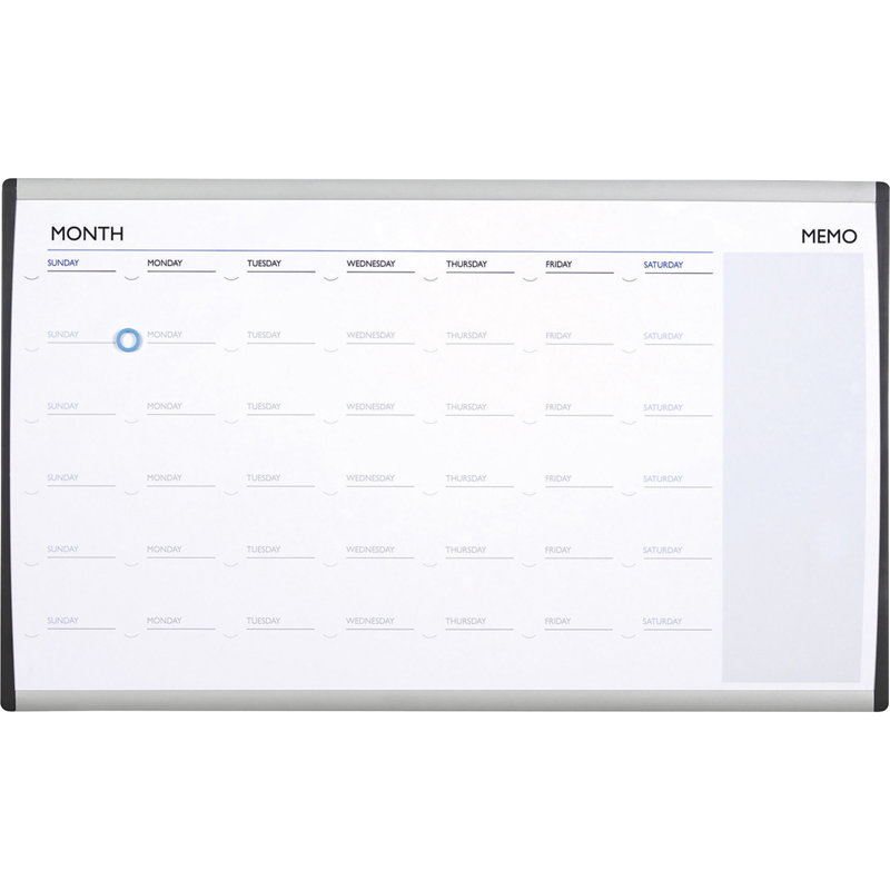 Tableau de calendrier mural magnétique