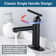 Centerset Single-handle Bathroom Faucet with Drain Assembly