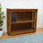 Solid Oak Wood Standard Bookcase with Adjustable Shelves-304367573