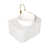 Rond blanc pur