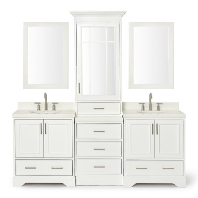 85'' Double Bathroom Vanity