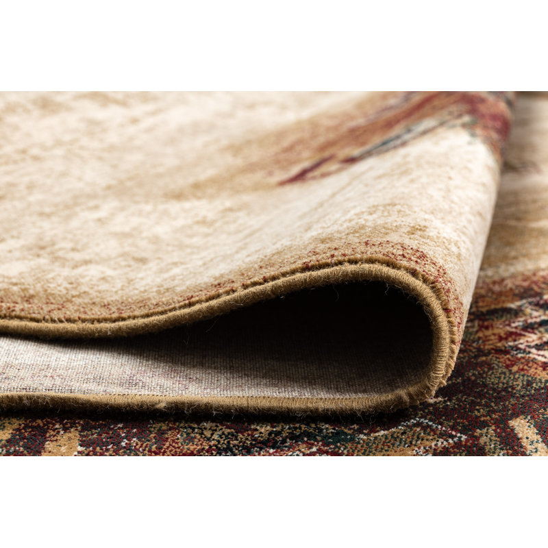 Oriental Wool Area Rug, Rectangle 235 x 350cm