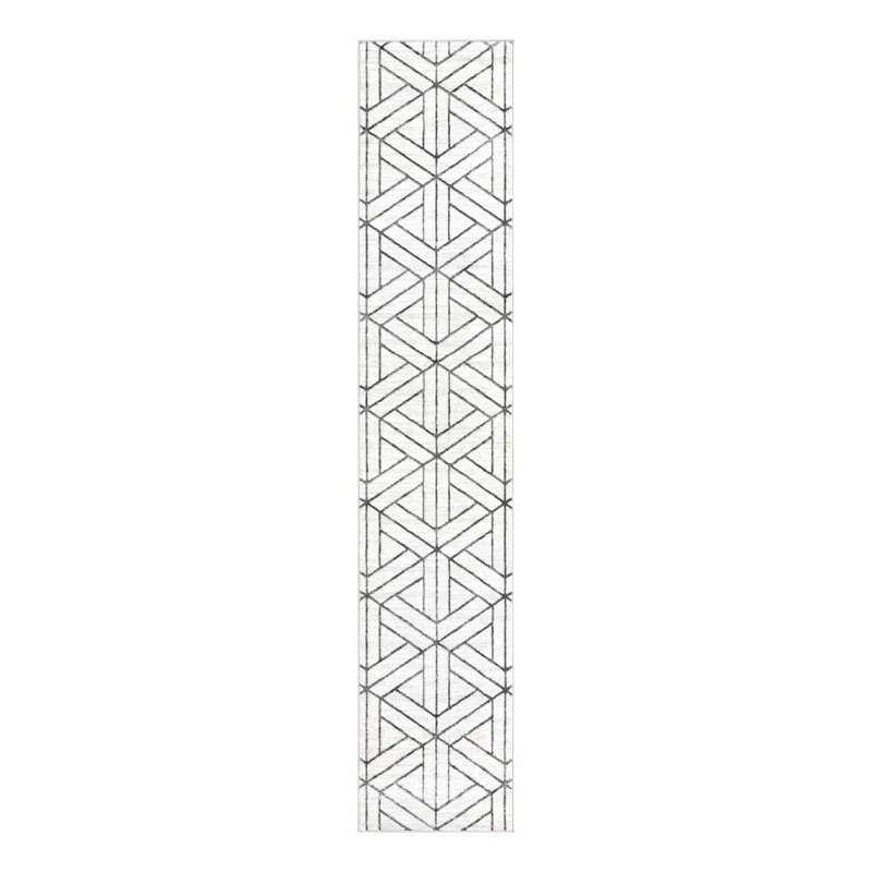 Rochele Geometric Indoor Rug, Runner 2'7" x 13'