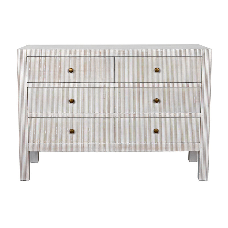 6 - Drawer Solid Wood Dresser