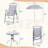Ashlene 4-Person Outdoor Patio Dining Set-2146435794