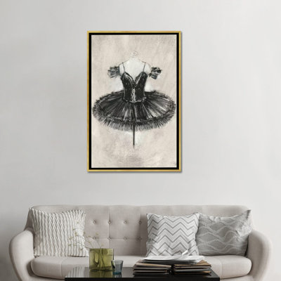 Reproduction d’art « Black ballet dress II » par Ethan Harper