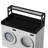 Washer Dryer Countertop With Shelf, 2-Tier Laundry Room Wood Topper With Edge-110205025