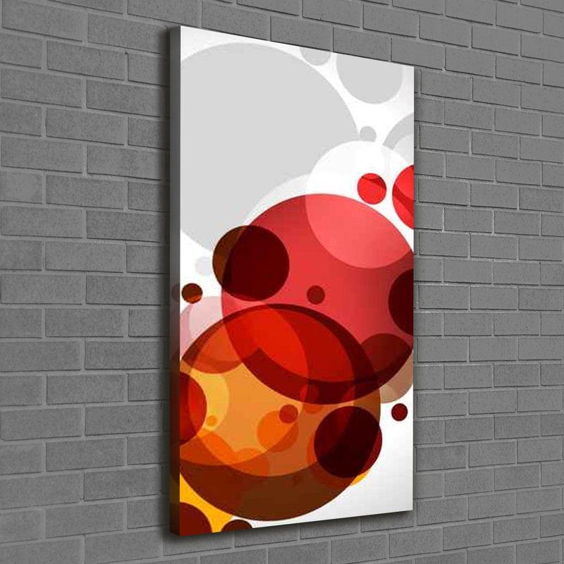 Wheel Abstraction - Wrapped Canvas Print