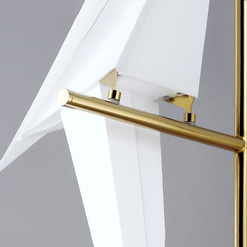 Lampe murale à DEL avec grue en papier, 3000