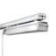 Rail de 7 panneaux simples extensibles l 110 po -153 po x H 94 po, largeur de panneau 23,5 po, Lotus, Amaryllis-84467353