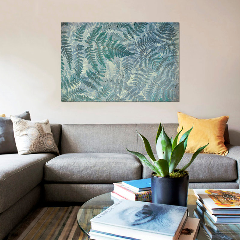 « chêne à motif », impression sur toile, H 18 po x l 26 po x P 1,5 po, Toile tendue, Pas de tapis