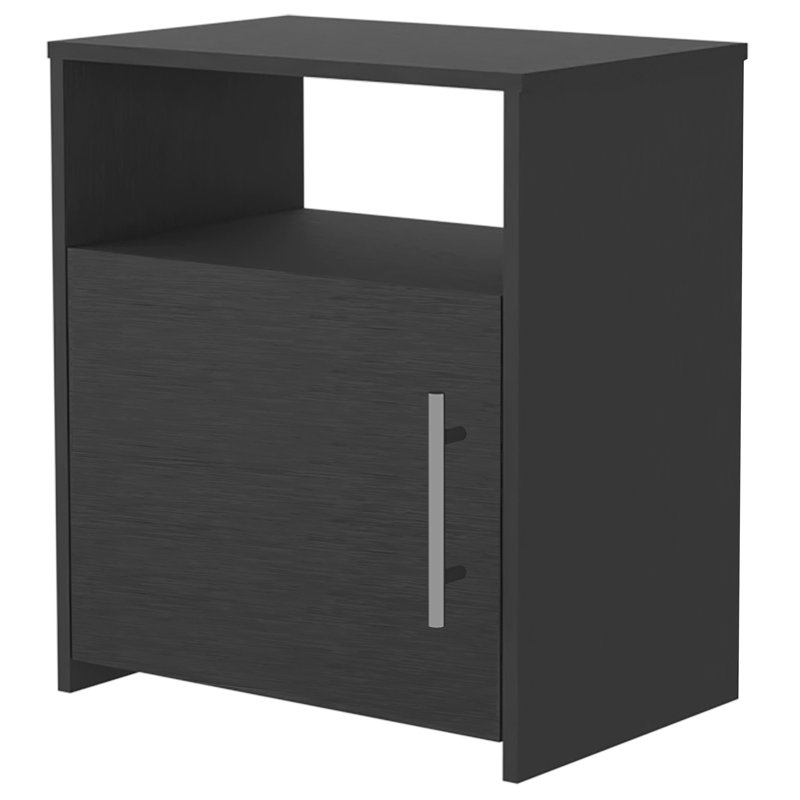 Table de chevet, une armoire, surface supérieure