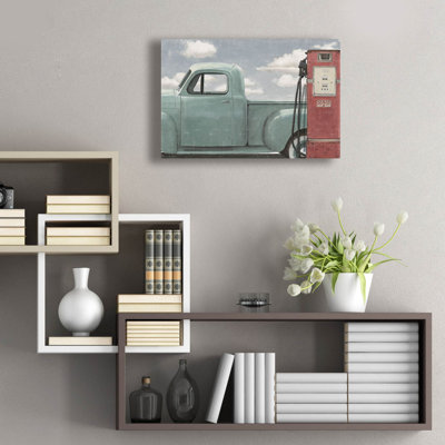  «Vintage Truck 2» par James Wiens, art mural en verre acrylique, 24 po x 16 po