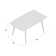 Weller 60" Dining Table