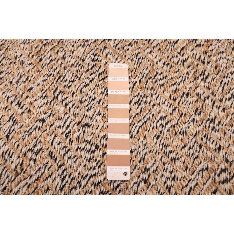 Palim Denizli brun clair Kilim 5 pi 3 po x 7 pi 5 po