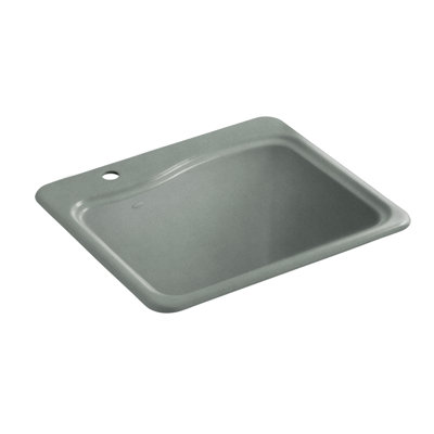 River Falls Metal Rectangular Drop-In Bathroom Sink