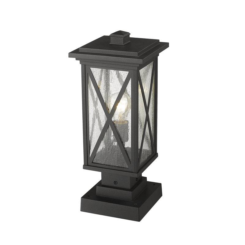 Luminaire suspendu à 1 lumière Thorpe, H 18,25 po x l 7,5 po x P 7,5 po