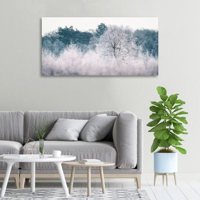 Winter Trees - Wrapped Canvas Print