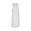 Vase 19 po, ivoire, cylindrique, H 19 po, nervuré-759885046