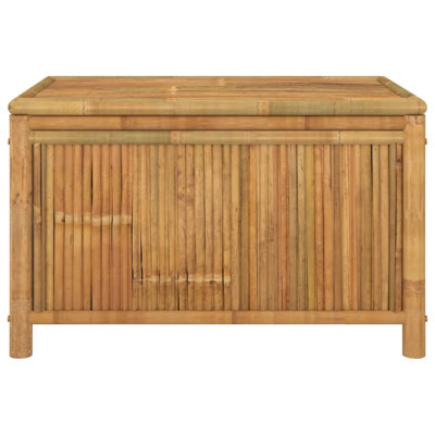 Water Resistant Bamboo Deck Box in Brown by VidaXL