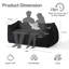 Fauteuil à billes en peluche surdimensionné Kirtis-922733438