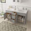 Base de meuble-lavabo double 60 po seulement-96631520