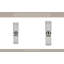 Porte-bougie cylindrique moderne en verre pour décoration de table - Porte-bougie sculptural décoratif pour entrée ou salon - Argent-643344865-643344871