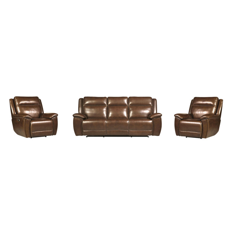 Canapé inclinable électrique sans gravité, 3 pièces: canapé, 2 fauteuils inclinables