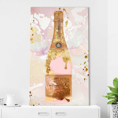 Champagne in Pink (Vertical) par By Jodi - impression