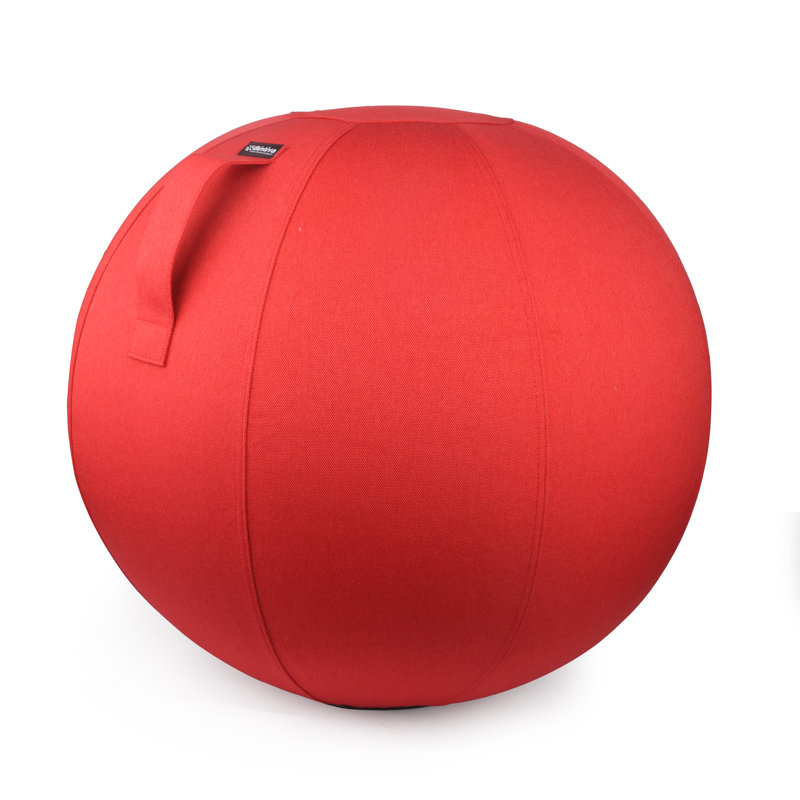 Ergonomic Ball Chair, Crimson