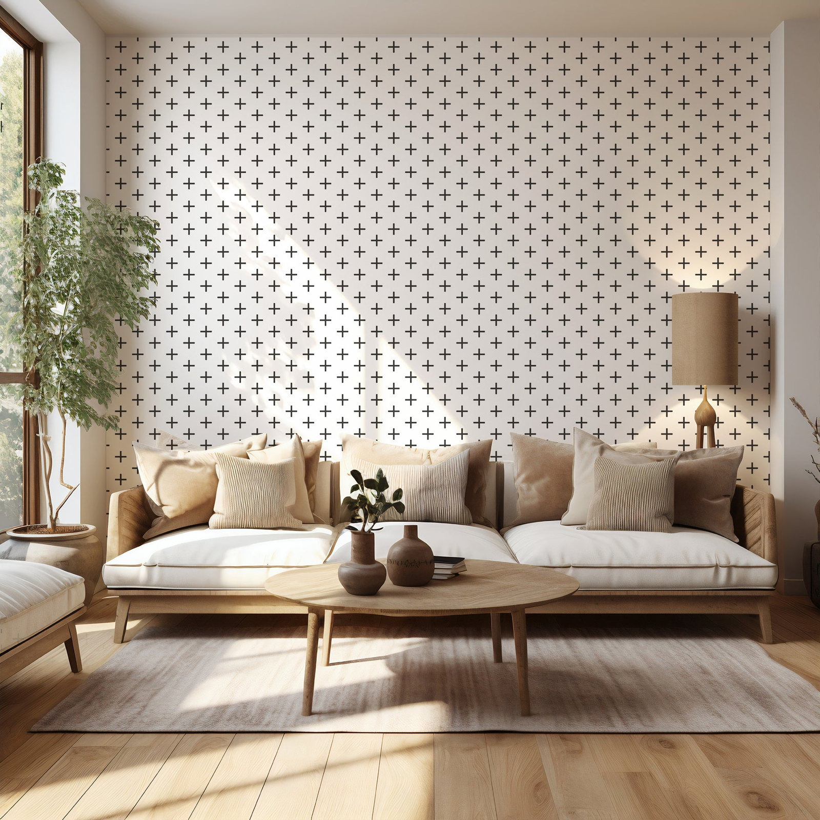 Mrs Paranjape Papers Mrs Paranjape Self-Adhesive Wallpaper, Jet Black, Faux Grasscloth, Non-pasted