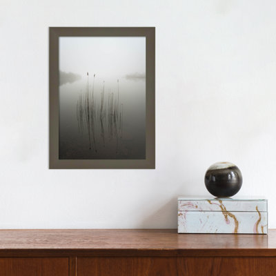 «Reeds in the Mist» par David Ahern - Photographie avec cadre unique