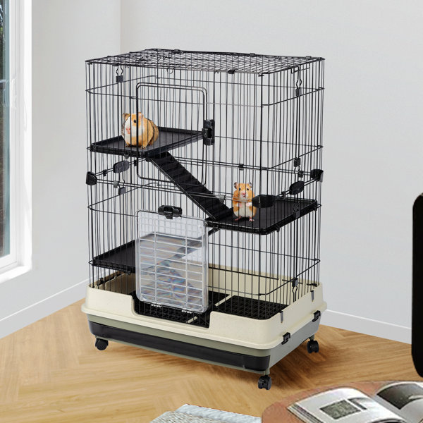 Tucker Murphy Pet™ Earlon Hamster Cage with Ramp | Wayfair