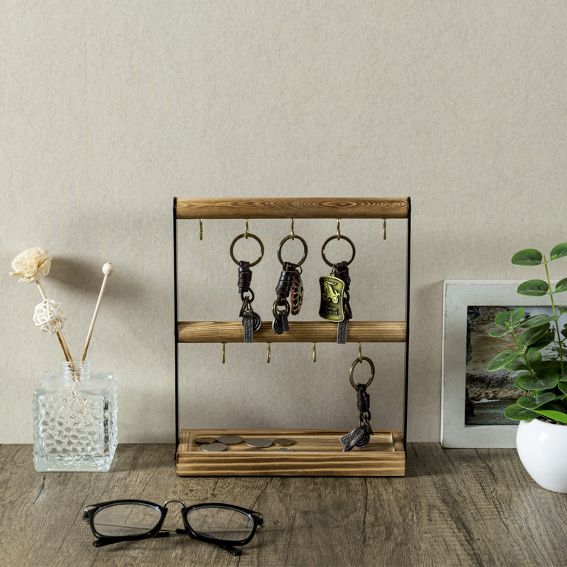Entryway Key Hook Valet Jewellery Stand