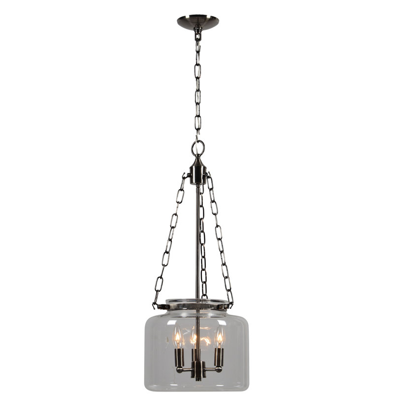 Altman 3 - Light Chrome Jar Pendant