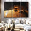 «Whiskey Glass On Barrel» sur toile-98978721