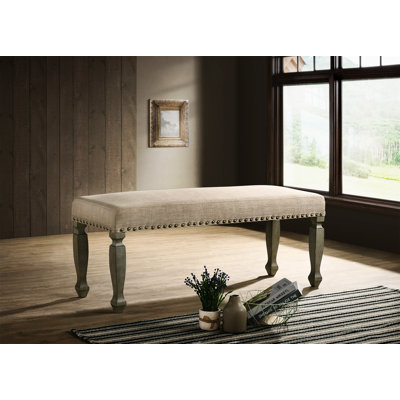 Remus Polyester Upholstered Bench