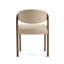 Chaise d'appoint rembourrée Aiko crème-1473153019