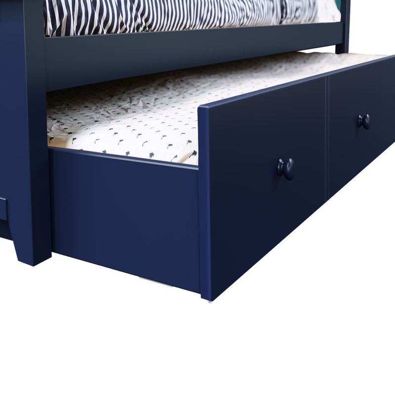 Kids with Trundle, Twin, Blue